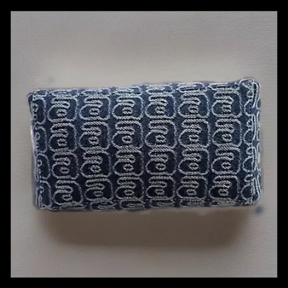 Alexander Wang Scrunchie Bag Small Denim Jacquard